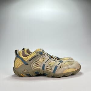 Merrell Yellow and Blue Athletic Shoes